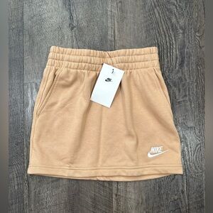 NEW | NIKE Girl's Sportswear Club French Terry Skirt